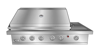 Infresco 1185mm Barbecue - 505mm Hotplate/320mm Grill/25 Megajoule Wok with Roasting Hood