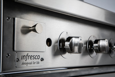 Infresco 900mm Barbecue- 900mm Full Hotplate with Roasting hood