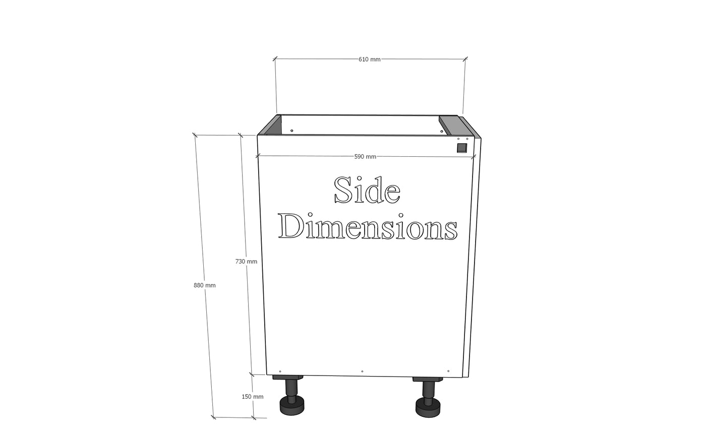 400mm Waterproof Cabana Door Cabinet