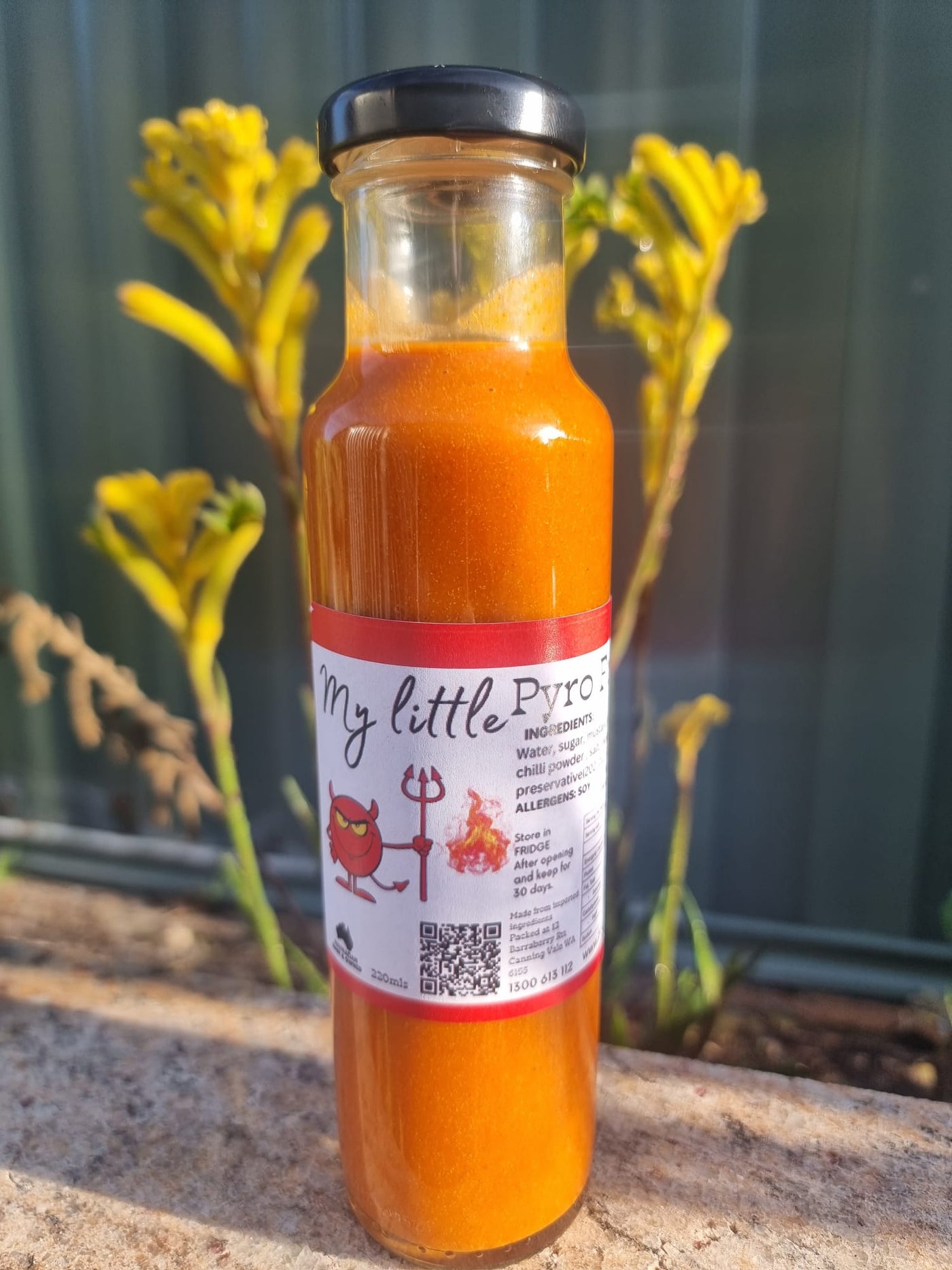 My Little Pyro Friend chilli BBQ Sauce