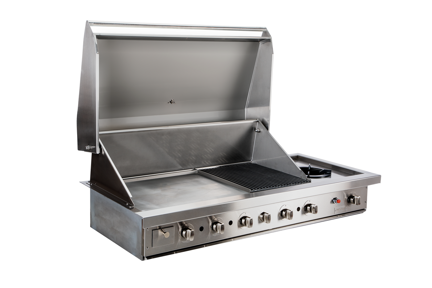 Infresco 1360mm Barbecue - 600mm Hotplate/ 400mm Grill/ 25 Megajoule Wok