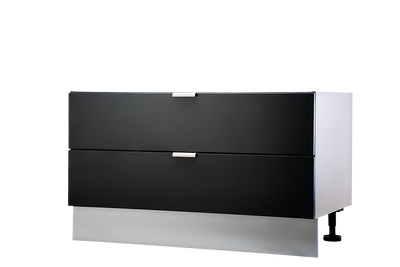 1080mm Waterproof Low Double Drawer BBQ Cabinet