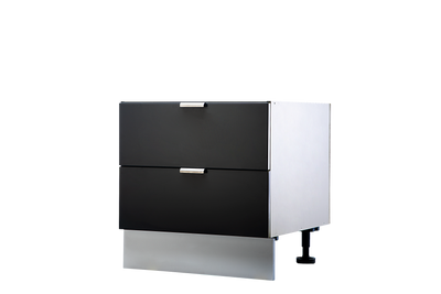 630mm Waterproof Low Double Drawer BBQ Cabinets